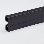 Комплекты раздвижных дверей Raumplus комплект профиля-купе раумплюс s150 на 2 двери, ширина шкафа до 2500 мм, черный матовый