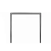 Направляющие/упоры вн1 верхняя направляющая одинарная 5500мм матовое серебро