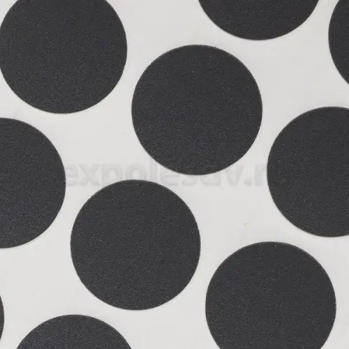 Клеевые заглушки D20 заглушки (клеевые) серый уголь/графит 12 шт, d=20мм