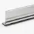 GOLA Rehau Серебро ручка-профиль gola l-образная, premium line, 4100мм, анодированный