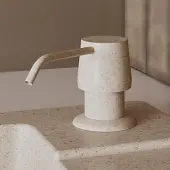 Дозатор для жидкого мыла Polygran дозатор для жидкого мыла polygran, 300мл, кремовый