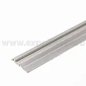 Направляющие/упоры нн1 нижняя направляющая одинарная 5900мм матовое серебро