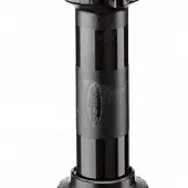 Опоры кухонные опора регулируемая н 150-165 мм, без клипсы, черная