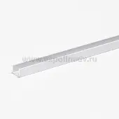 Комплектующие к стеновым панелям планка мщ торцевая 6 мм алюм.