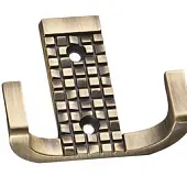 Крючки крючок 2х рожковый, античная бронза