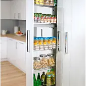 Выдвижные системы для кухонных пеналов колонна выдвижная maxima classic cargo maxi в базу 150 мм, левая