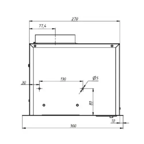 Вытяжки кухонные Elikor вытяжка elikor cube 60п белый 1000 м3/ч