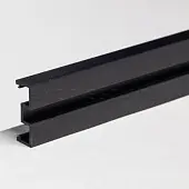 Подвесная система для шкафов чёрная пв профиль вертикальный 5800мм черный