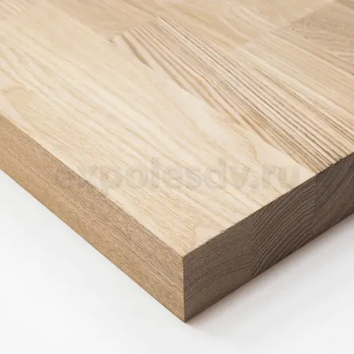 Щит мебельный Ясень щит мебельный 20*600*2,5 сращенный ясень сорт вс
