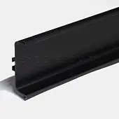 Ручка-профиль Gola C-образная, 4100мм, черный матовый GOLA Чёрный матовый ручка-профиль gola c-образная, 4100мм, черный матовый