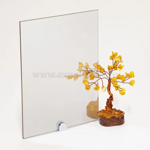 Стекло интерьерное Китай стекло прозрачное бронзовое с отражающим слоем, 4мм (1650*2140)