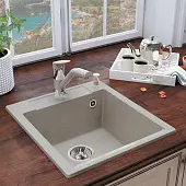 Мойки Polygran мойка кухонная polygran модель argo 460 белый хлопок