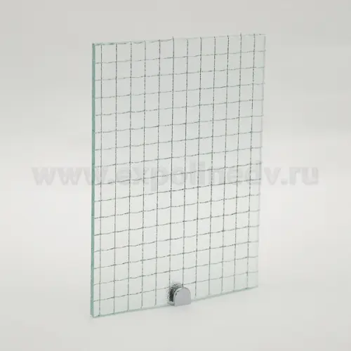 Стекло интерьерное Китай стекло прозрачное армированное, 6мм (1830*2440) (продажа кратно 0,5 листа)