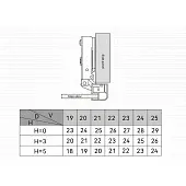 Петли мебельные Samsung IREX (Корея) петля samsung irex накладная 110°для al-профиля 19мм, без доводчика, черный, c мп