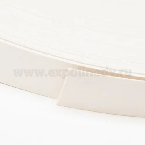 Кромка ПВХ / ABS кромка, фарфор белый w1200 0,8, 19мм