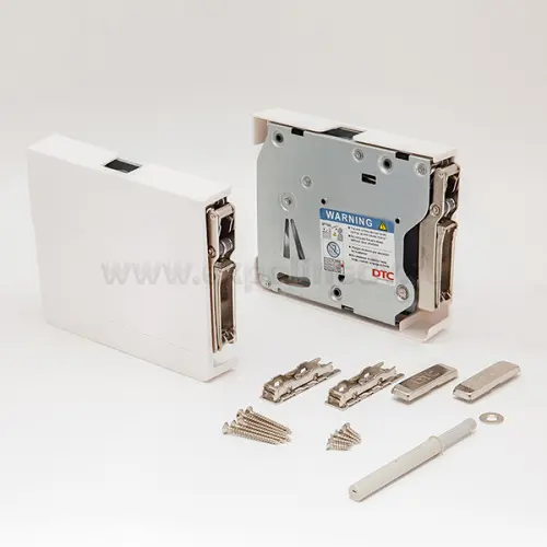 Подъемники поворотные подъемник dtc top stay sq new push (250-500мм), индекс 1800-4000, белый