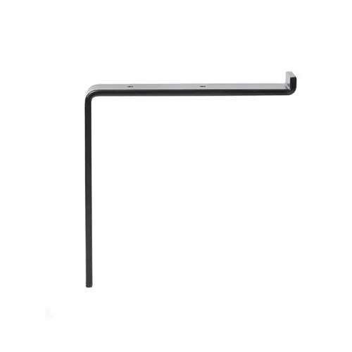 Полкодержатели полкодержатель 190х190х40мм, черный матовый