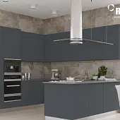 Коллекция Velluto grigio bromo supermatt, плита рехау velluto 3050 х1300 х20 мм