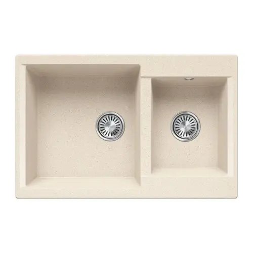 Мойка Polygran модель BRIG 772 кремовый Мойки Polygran мойка polygran модель brig 772 кремовый