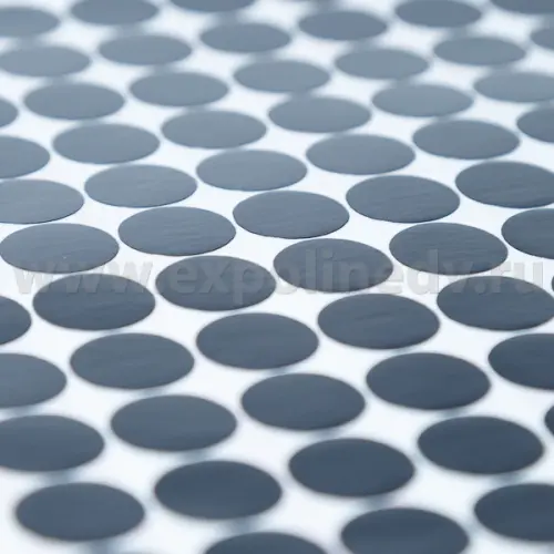 Клеевые заглушки D14 заглушки (клеевые) черный глянец 104 шт