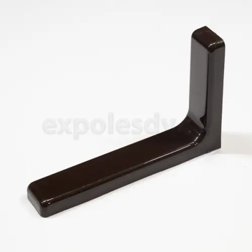 Полкодержатели полкодержатель 183х114х35мм, коричневый