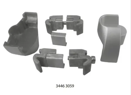 Алюминий держатель гардеробной штанги, алюминий