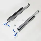 Направляющие скрытого монтажа JET направляющие скрытого монтажа jet 510 3d, 300мм, 40 кг,с доводчиком