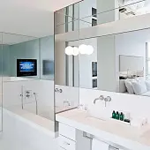 Зеркало AGC  зеркало mirox 3g clear, влагостойкое, 4мм (2550*3210)