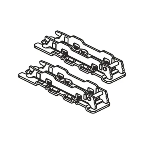 Комплектующие DTC планка монтажная dtc под верхнюю петлю 3d (2шт) для top stay st