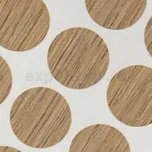 Клеевые заглушки D20 заглушки (клеевые) дуб кендал натуральный 12 шт, d 20мм