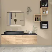 Стеновая панель ДСП EGGER стеновая панель дуб небраска натуральный, 4100х640х8мм эггер