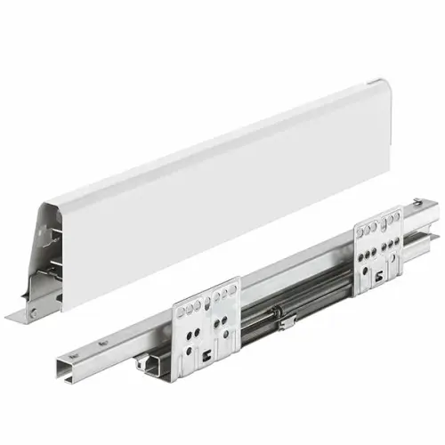 Выдвижной ящик Matrix Box S, с доводчиком, NL-400*84мм (1 кругл. рейлинг), белый Ящики Matrix Box S выдвижной ящик matrix box s, с доводчиком, nl-400*84мм (1 кругл. рейлинг), белый