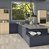 Фасадные панели EGGER матовые индиго синий матовый u599 pm/st9, плита egger лмдф лак 2800 х 2070 х 18 мм