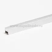 Комплектующие к стеновым панелям планка мщ соединительная щелевая 6 мм алюм.