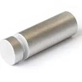 Фурнитура для стекла (Китай) держатель дистанционный 16*30мм, матовый хром