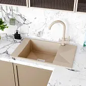 Мойки кухонные Распродажа мойка кухонная tolero модель blade 780 саванна