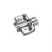 Петли мебельные Hettich (Германия) крестовая ответная планка sensys, d=3, с евровинтами, с эксцентриком, под саморезы, (37/32 м