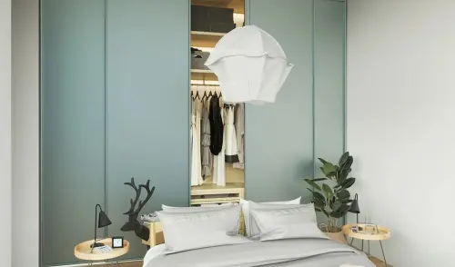 Стекло интерьерное AGC  стекло matelac silver clear, 4мм (1605*2550) (продажа кратно 0,5 листа)