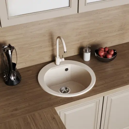 Мойки Polygran мойка кухонная polygran модель atol 520 кремовый