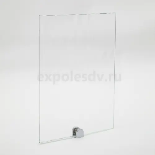 Стекло интерьерное Китай стекло прозрачное рифленое "лайн широкий" осветленное, 4.5мм (2100*2440) (продажа кратно 0,5 листа)