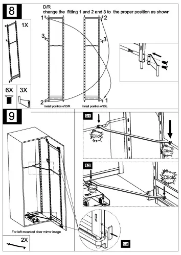 Выдвижные системы для кухонных пеналов макси буфет encanto в базу 600 мм, серый