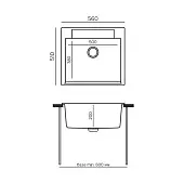 Мойки Polygran мойка polygran модель argo 560 кремовый