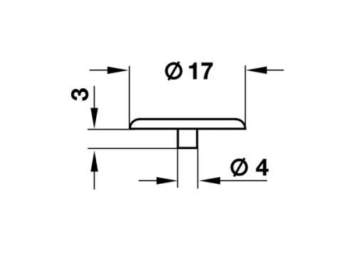 Заглушка Hafele MINIFIX 15, светло-серая Hafele Minifix заглушка hafele minifix 15, светло-серая