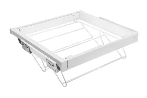 Полка для обуви GTV ELITE 560*490*175мм с доводчиком, белая Обувницы полка для обуви gtv elite 560*490*175мм с доводчиком, белая