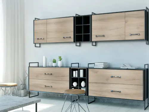 Древесные декоры ЛДСП Томлесдрев лдсп 2401 дуб юстус 2750 х 1830 х 16 мм, томлесдрев