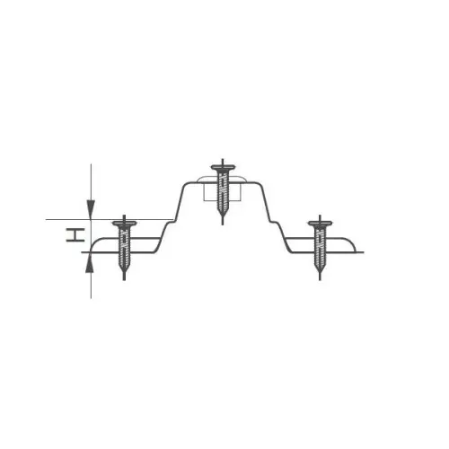 Планка монтажная JET Optima H0 c еврошурупами Петли мебельные JET планка монтажная jet optima h0 c еврошурупами
