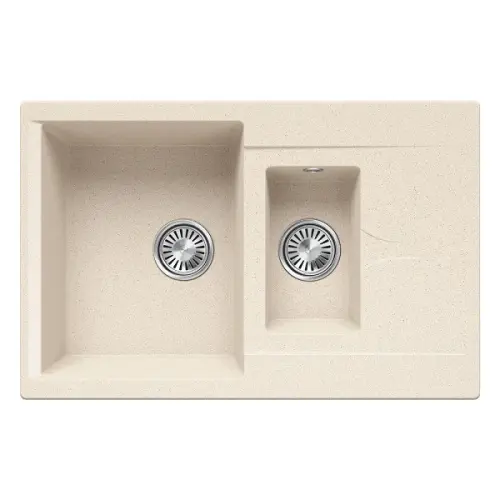 Мойка Polygran модель BRIG 770 кремовый Мойки Polygran мойка polygran модель brig 770 кремовый