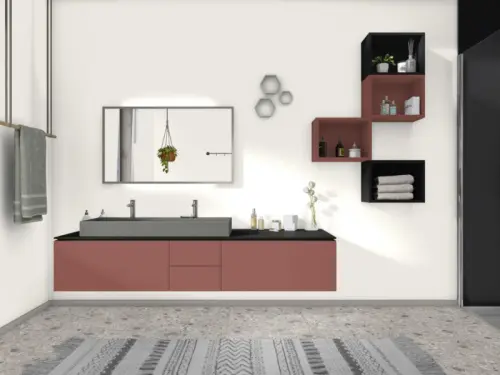 Однотонные декоры ЛДСП EGGER лдсп красно-коричневый au335 st9 2800 х 2070 х 16 мм, egger