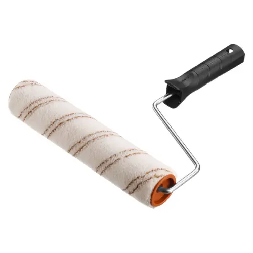 Кисти малярные, валики валик малярный зубр оптима для средств защиты дерева, бюгель 6мм, 180мм