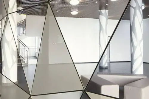 Зеркало AGC  зеркало mirox 3g grey, влагостойкое, 4мм (2250*3210)